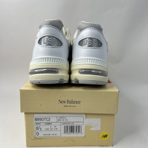 New Balance x Teddy Santis Shoes 990v2 “Sea Salt” 2024 - Picture 4 of 5